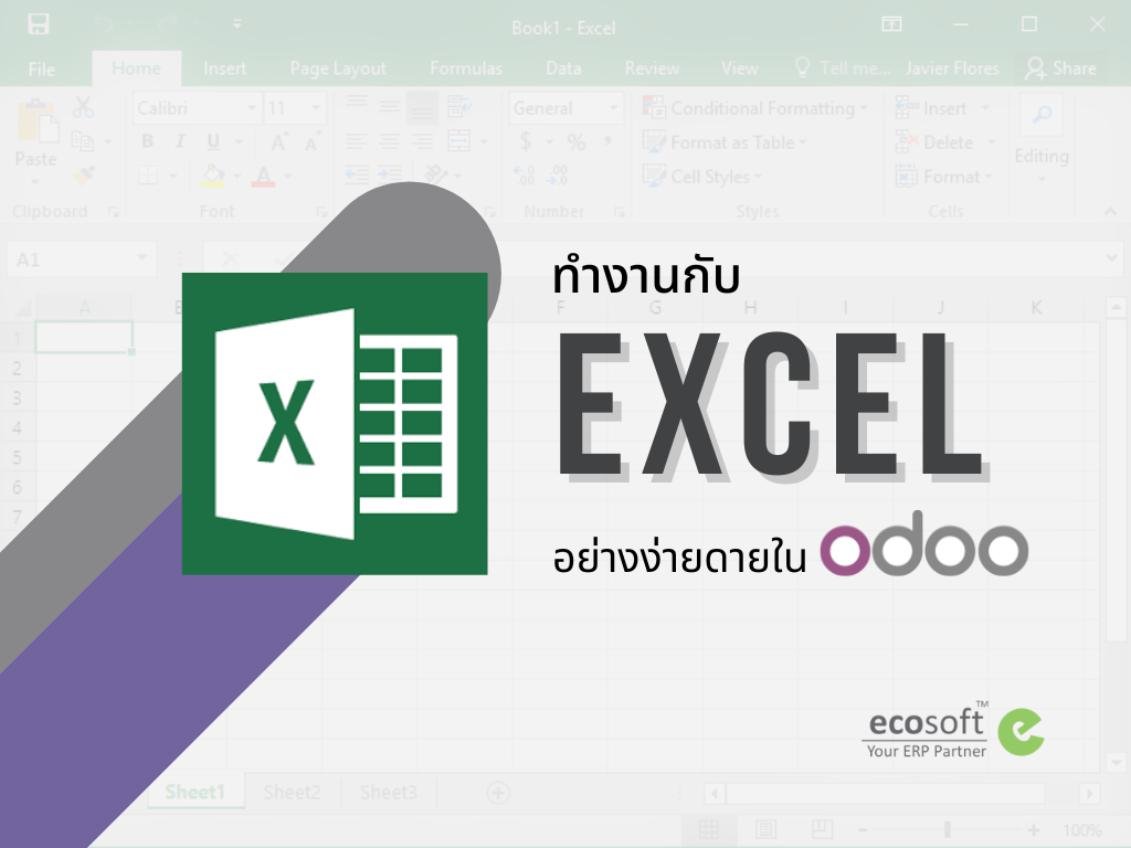 ทำงานกับ Excel อย่างง่ายดายใน Odoo