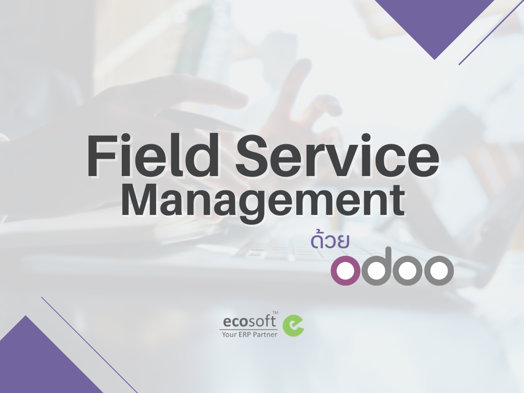 Field Service Management (FSM) ด้วย Odoo