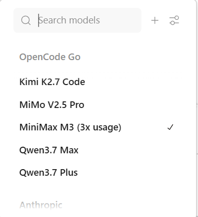 OpenCode Go