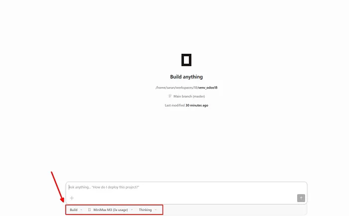 OpenCode web
