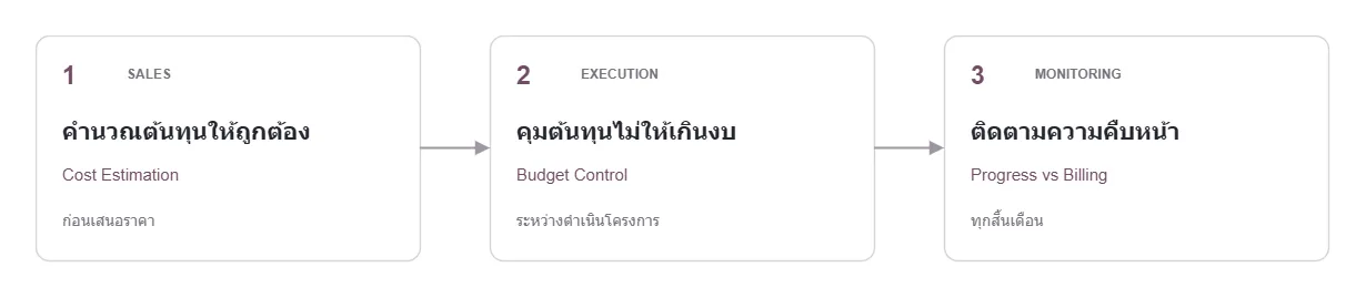 ภาพรวมธุรกิจประเภท Project Based